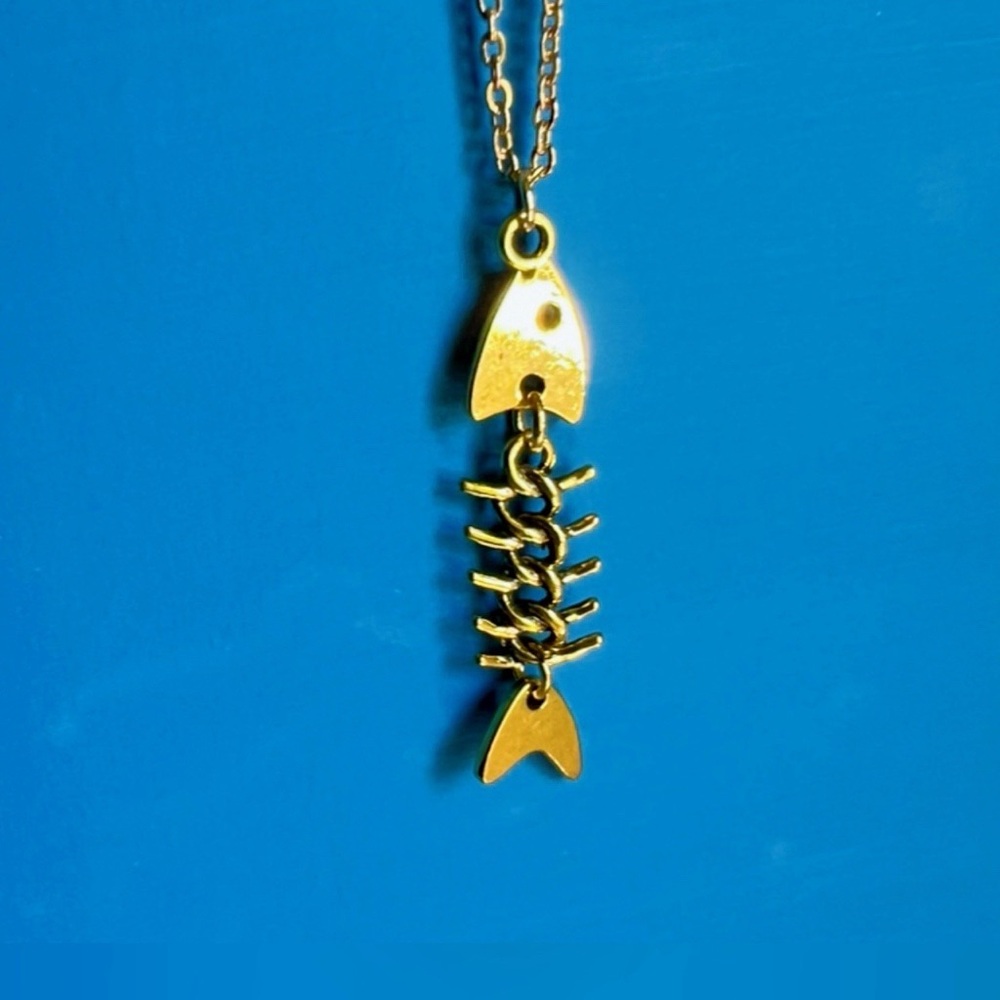 Fabulous Fishbone Necklace